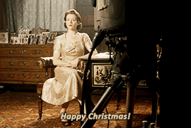 dailythecrown: The First Televised Christmas Broadcast, 1957I very much hope that this new medium wi