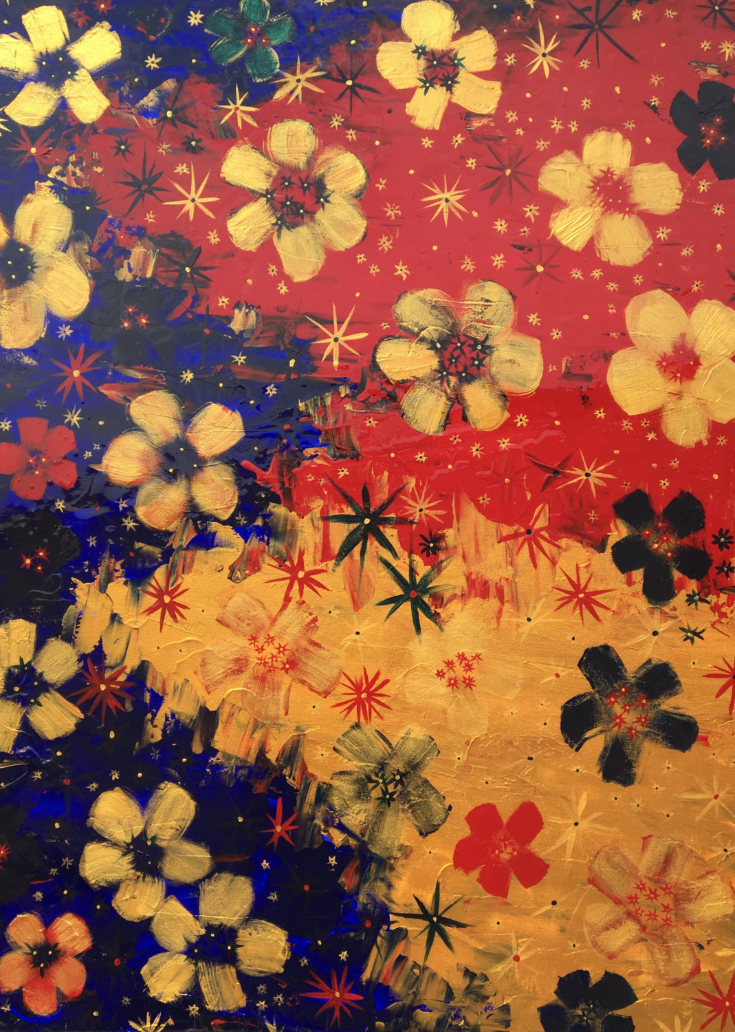 tracyfetter:Victoria - Modern, Epoxy Resin, Flower, Original, Acrylic, Canvas, Painting,