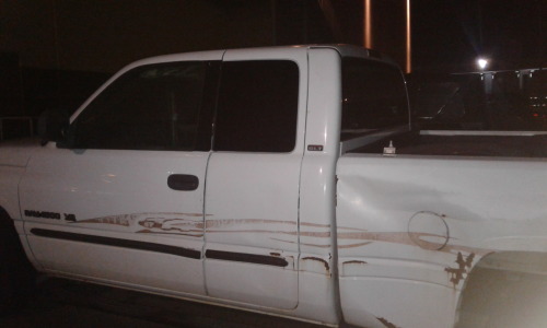 My Dads Old Truck. I Always Wished That, If I Ever Got A Car, Then It Would Have The Same Paint Job As