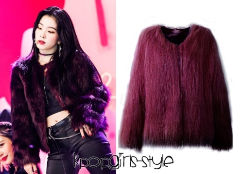  Faux Fur Coat Worn By Irene