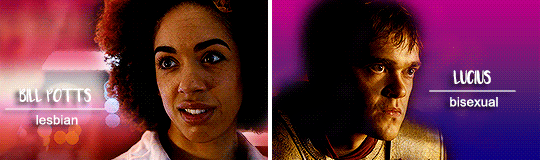 swirlknight:  claratwelve:  Doctor Who LGBT+ characters from 2005 - present  I love