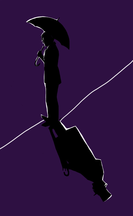 it’s been ages since I drew anything digital…20min photoshop Simple silhouette concept Becaus