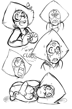 herbalmoontea:  Peridot sketches/redraws