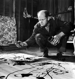 artnet:  Celebrating Jackson Pollock “Painting is self-discovery. Every good artist paints what he is.” - Jackson Pollock Happy birthday Jackson Pollock! The pioneering Abstract Expressionist painter was born on this day in 1912, in Wyoming. 