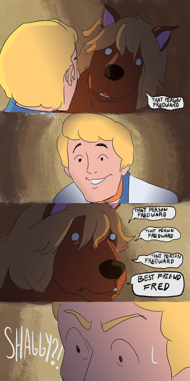 between-stars-and-waves: faranae: themarginalartist: r-michelle-a: RUH ROW (how scoob learned to tal