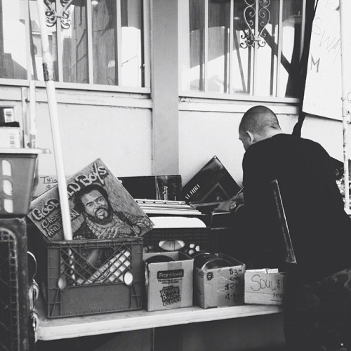 vnylst:  Nothing like having a bin all to yourself! #vinyl #vnylst #beatswapmeet 