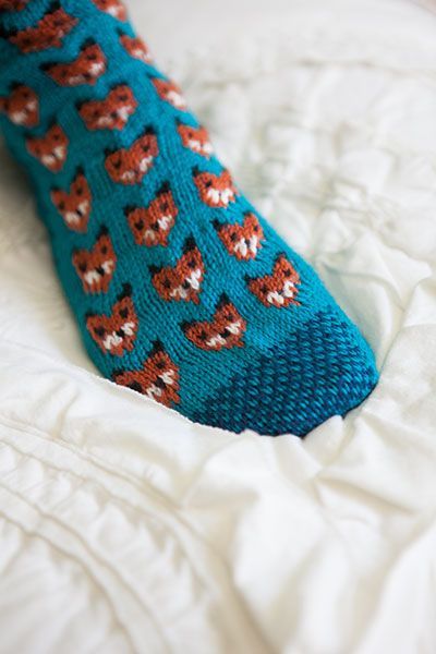 Porn myknittingoutlet:  Foxy Socks from KnitPicks  photos