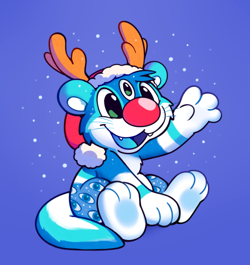 Christmas Cutie commission for @UFOtekkie!Are you interested in a commission? Please visit this page