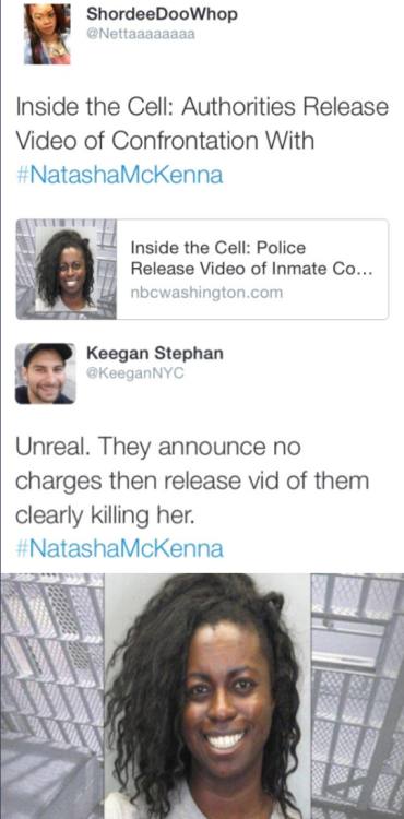 krxs10:No Criminal Charges For Deputies Who Killed Natasha McKenna in Jail + Video Released Of Her B