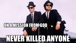 thingsmakemelaughoutloud:  Good guy Blues Brothers- Funny and Hilarious -