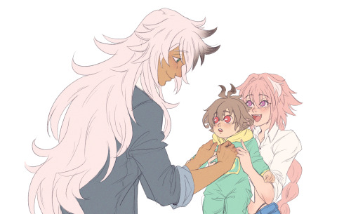  Proud parents (??!?!)  This is Apocrypha event’s fault (not really). 