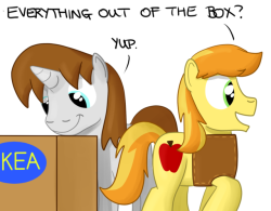 hoofclid:Several hours later:“Did you get this furniture just so you could do the snug box thing?”“…. maybe” x3 Cuuuuute &gt;w&lt;