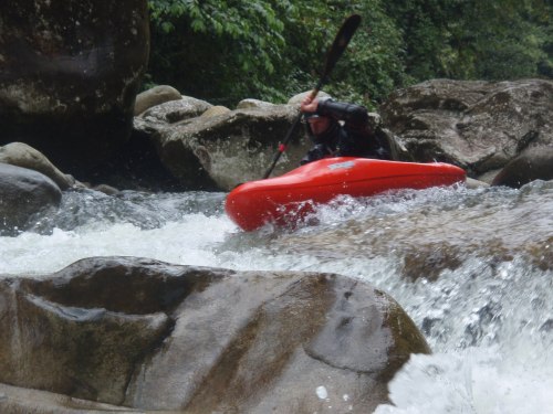 Kayaking is alright…I’d rather be fly fishing…Ecuador. 