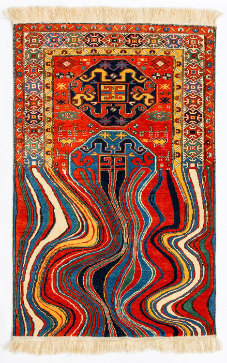 itscolossal:  Faig Ahmed Creates Glitched-Out Contemporary Rugs from Traditional Azerbaijani Textiles 