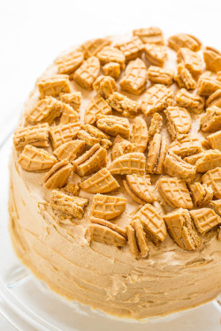 camoandcameras:  lonelyhuntsmen:  thedrunkhermit: sweetoothgirl:   NUTTER BUTTER PEANUT BUTTER LAYER CAKE    @forestwildflower  I NEED THIS MORE THAN LIFE ITSELF  I want an invite to this party!  Holy mother of hell! 🤤🤤  