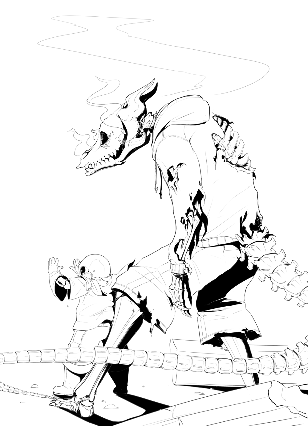 mnstrcndy: Gaster Blaster Underswap