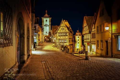 Plönlein - Rothenburg ob der Tauber by SaWagner1