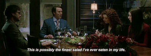 bowtiesandbrowncoats:   from Hannibal Season 1 Gag Reel (X) 