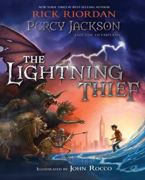 percyyoulittleshit:Exclusive cover reveal: ‘The Lightning Thief’ illustrated edition by 