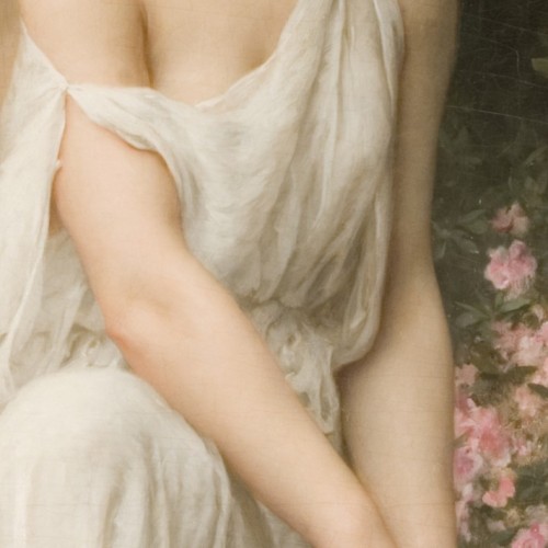 die-rosastrasse: Charles-Amable Lenoir (French, 1861-1940) Love’s Whisper (detail)