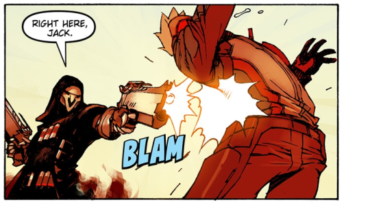 senpai76:  Reaper: There’s a bug on you Jack: Oh shit, where? Reaper: 