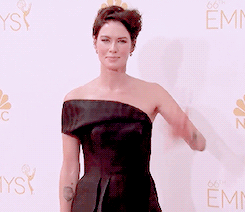 innerwreck:  Lena Headey at the 66th Annual Emmy Awards