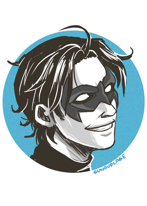 gunouflage:Dick Grayson / Nightwing commission for Miss Adrienne! Thank you very much. Commission In
