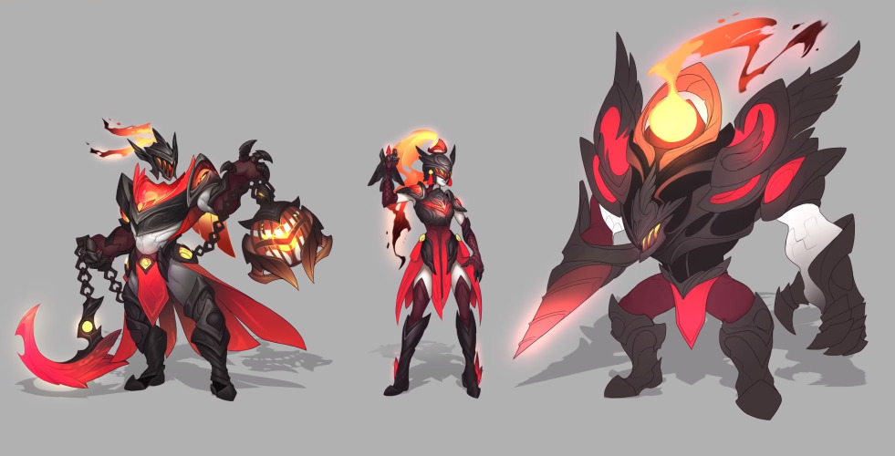 Space Dragon — FunPlus Phoenix Skins - Concept Art