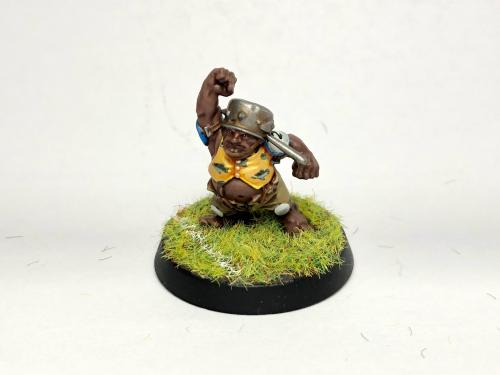 The Margaritaville Manglers, my Halfling Bloodbowl team! These guys were a ton of fun to conceptuali