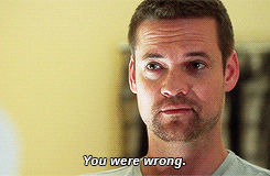 divisiongifs:  “Hey, don’t downplay this. They love you. And far more importantly, I was right