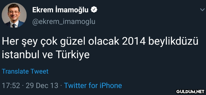 Ekrem İmamoğlu...