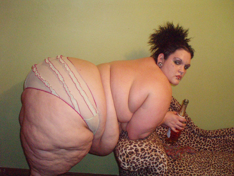 Blue Fluffy BBW