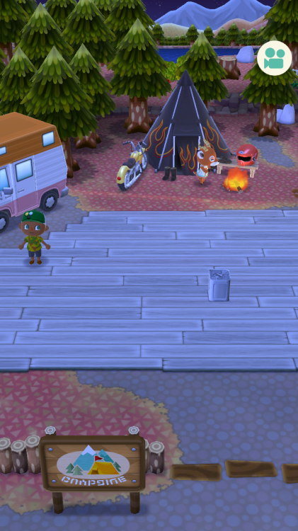 stormsbourne: lesbianium-z:  ollies-outies:   i just met someone in pocket camp who uh you first walk in and it’s pretty empty. but okay then you walk over to the second area and?? they put their poor campers in prison what the fuck!!!   when Sims players