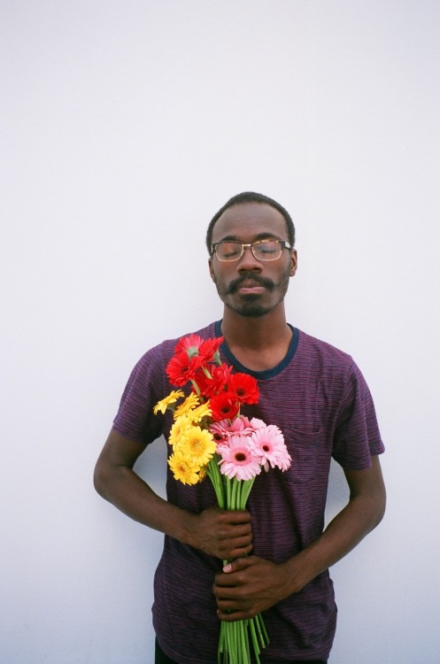 theflowerpapi: Me • Malik • Flowers • 35mm.