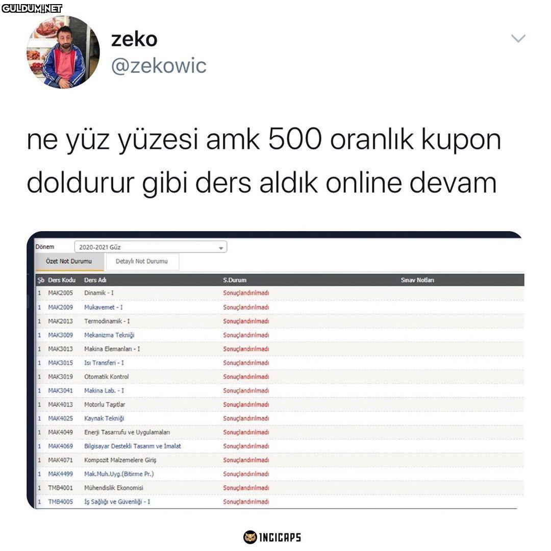 zeko @zekowic ne yüz...