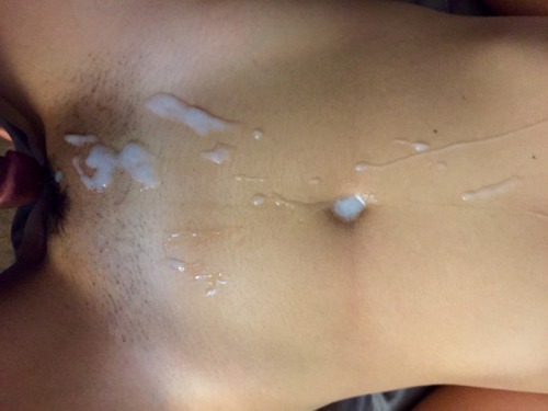 #amature #couple #cum #pussy #cock #bellybuttonfullofcum