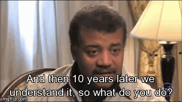 blunt-science:Neil deGrasse Tyson on the God of the Gaps.  Wow