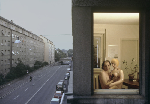 Urs Lüthi. Reisender in Sachen Liebe (Traveler in the matter of love), 1979.