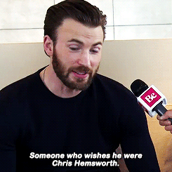 dailychrisevans:…And they regret their decision.