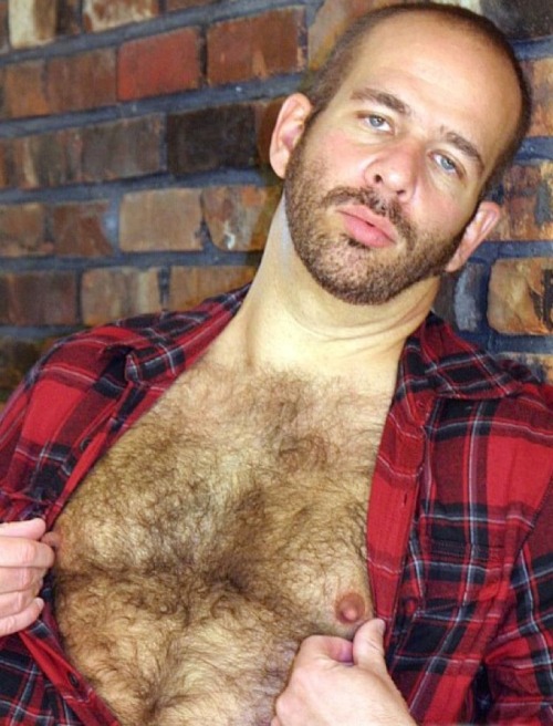 rareporn:  LICK HIS TIT  Follow Tall, Dork &amp; Hairy for all types of sexy, furry guys.More&he