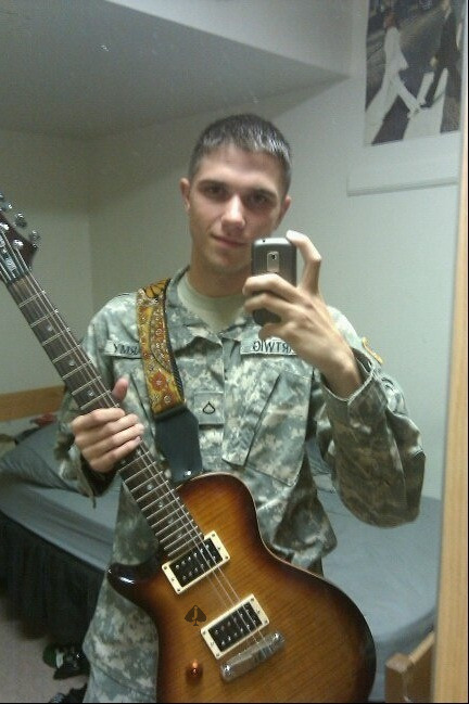 Every girl loves a man in uniform, or in this case out of one ;)