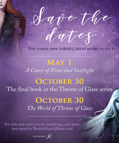 worldofsarahjmaas: *puts dates in calendar* *calendar shatters from excitement*