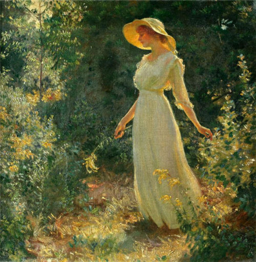 die-rosastrasse:Charles Courtney Curran American, 1861–1942 