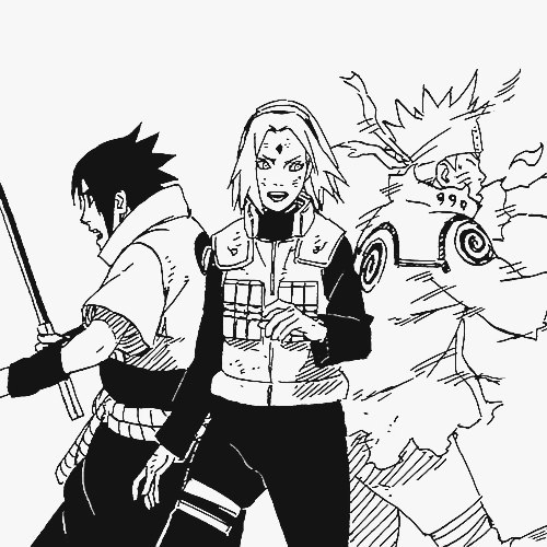 sasusakuhearts:  Team 7.