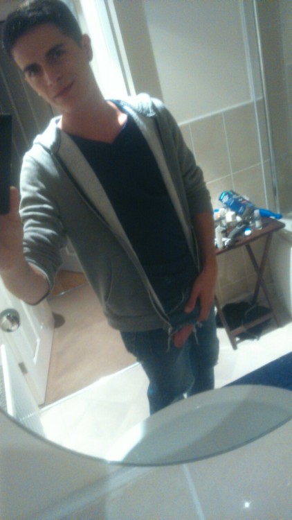 gayboy525:  Just discovered that freeballing in these jeans is a fun game