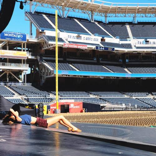 Sunbathing In San Diego.