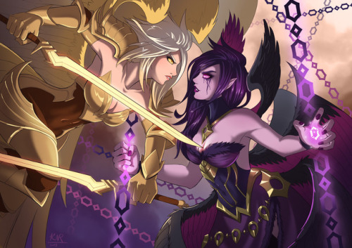 notoriouslydevious - Reworked Kayle & Morgana by  Kriniere