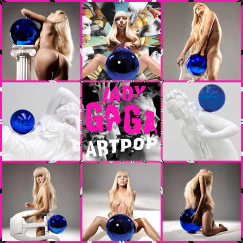 Lady Gaga Album Art: 2008-2016.