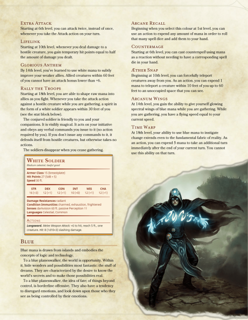 dnd-5e-homebrew:  MTG Planeswalker class by DersitePhantomRest of the spell list is in the source.