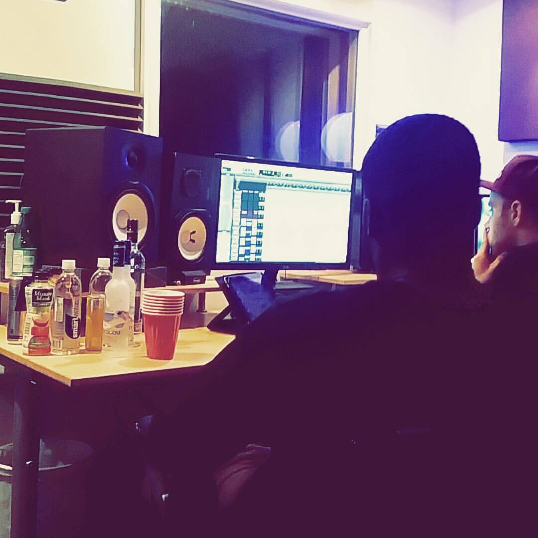 Focusing on the mix! #TBT #studioflow